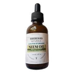 Holistic Skin Care  - Pure Neem Oil -Organic and Unrefined-Cold Pressed