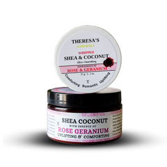 Body Butter - Rose Geranium - Shea and Coconut