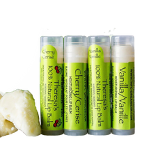 Vanilla Bean Lip Balm - 100% Natural Moisturizing