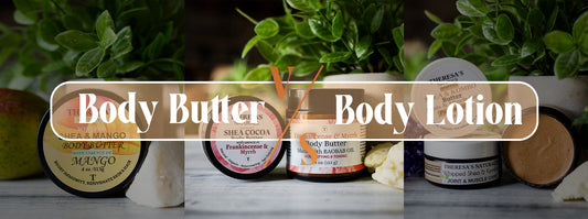 BODY BUTTER VS BODY LOTION