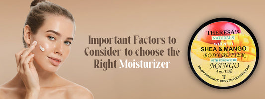 Important Factors to Consider to choose the Right Moisturizer