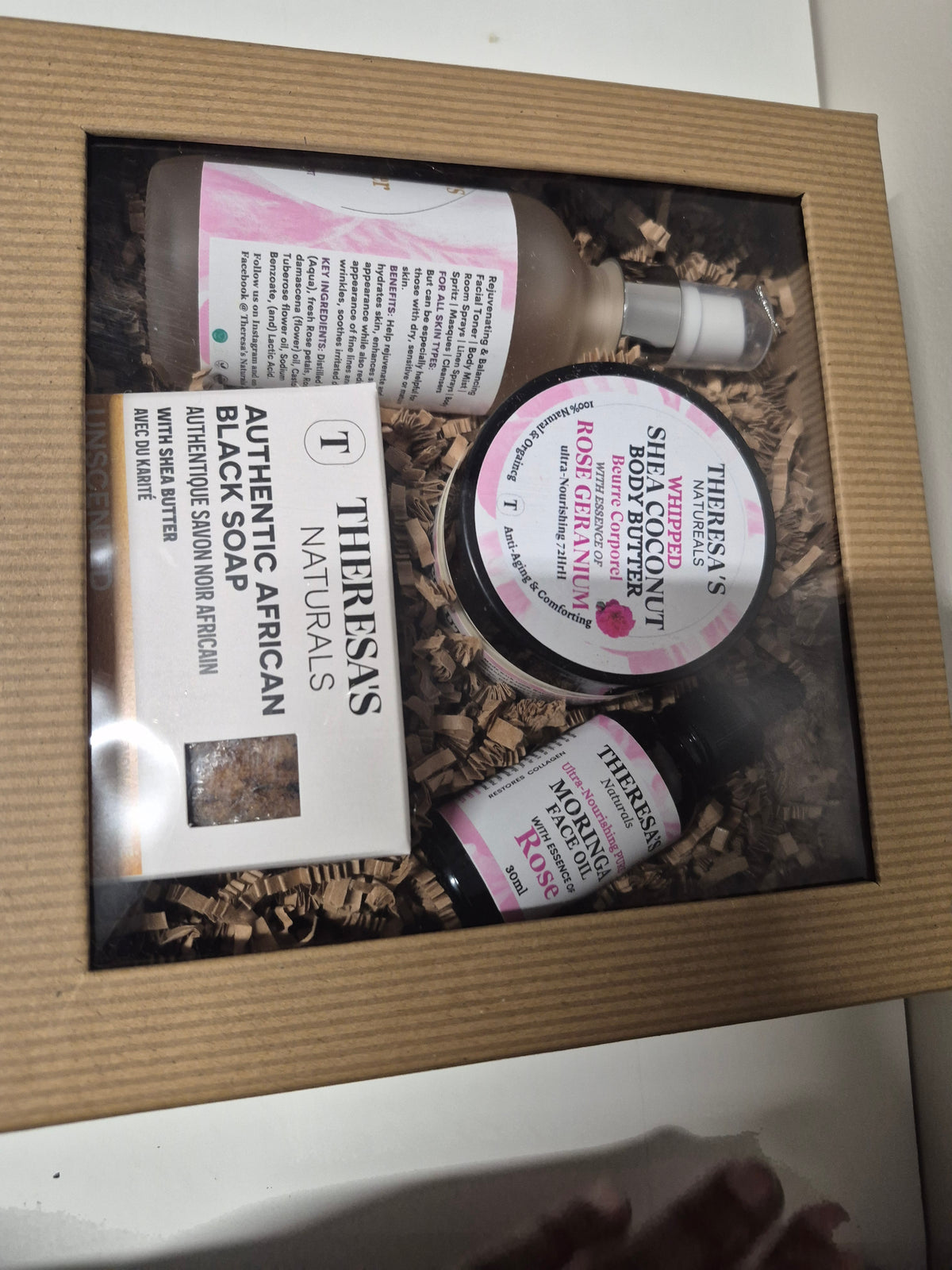 Rose Geranium Gift Set