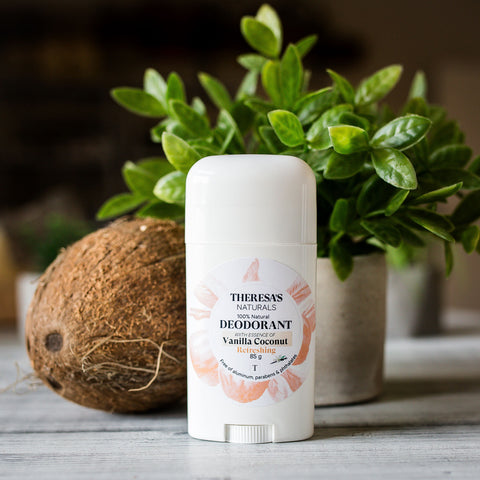 100% Natural Deodorant - Vanilla & Coconut