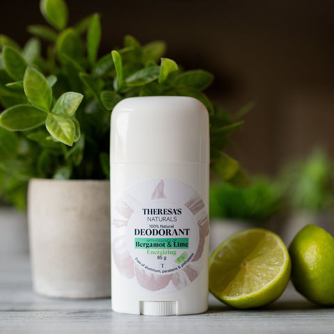 Natural Deodorant For Men - Bergamot & Lime