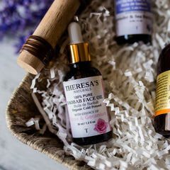 Anti-aging Face Oil - ROSE GERANIUM - Restores Collagen