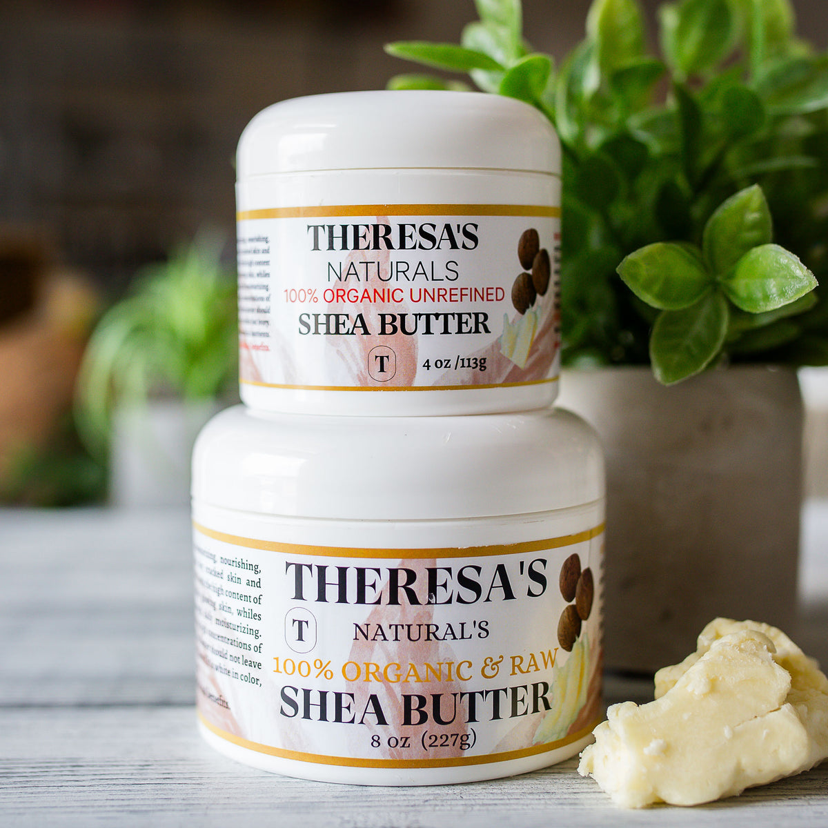 100% Unrefined Organic Shea Butter l Pure Grade A l Skin & Hair Moisture