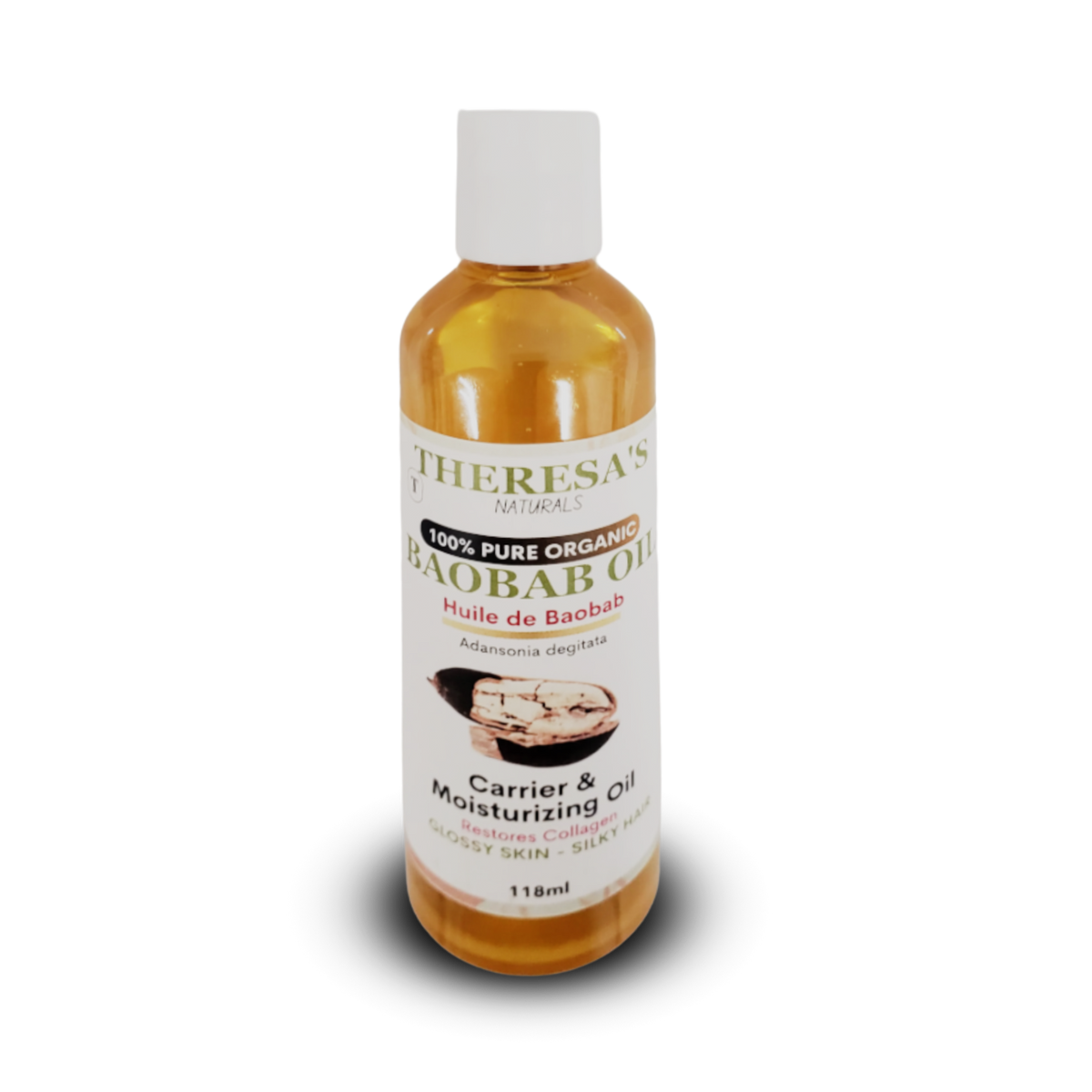 Baobab - 100% Pure Organic and Cold Pressed Carrier Oil-Unrefined